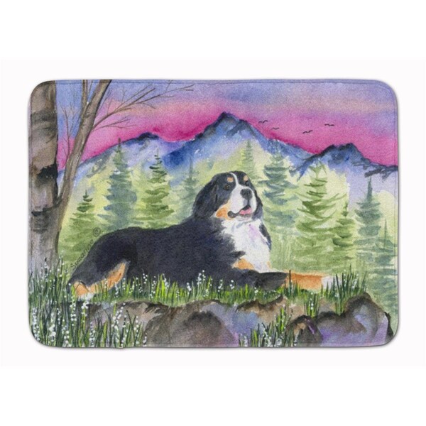Carolines Treasures Bernese Mountain Dog Machine Washable Memory Foam Mat SS8332RUG - main